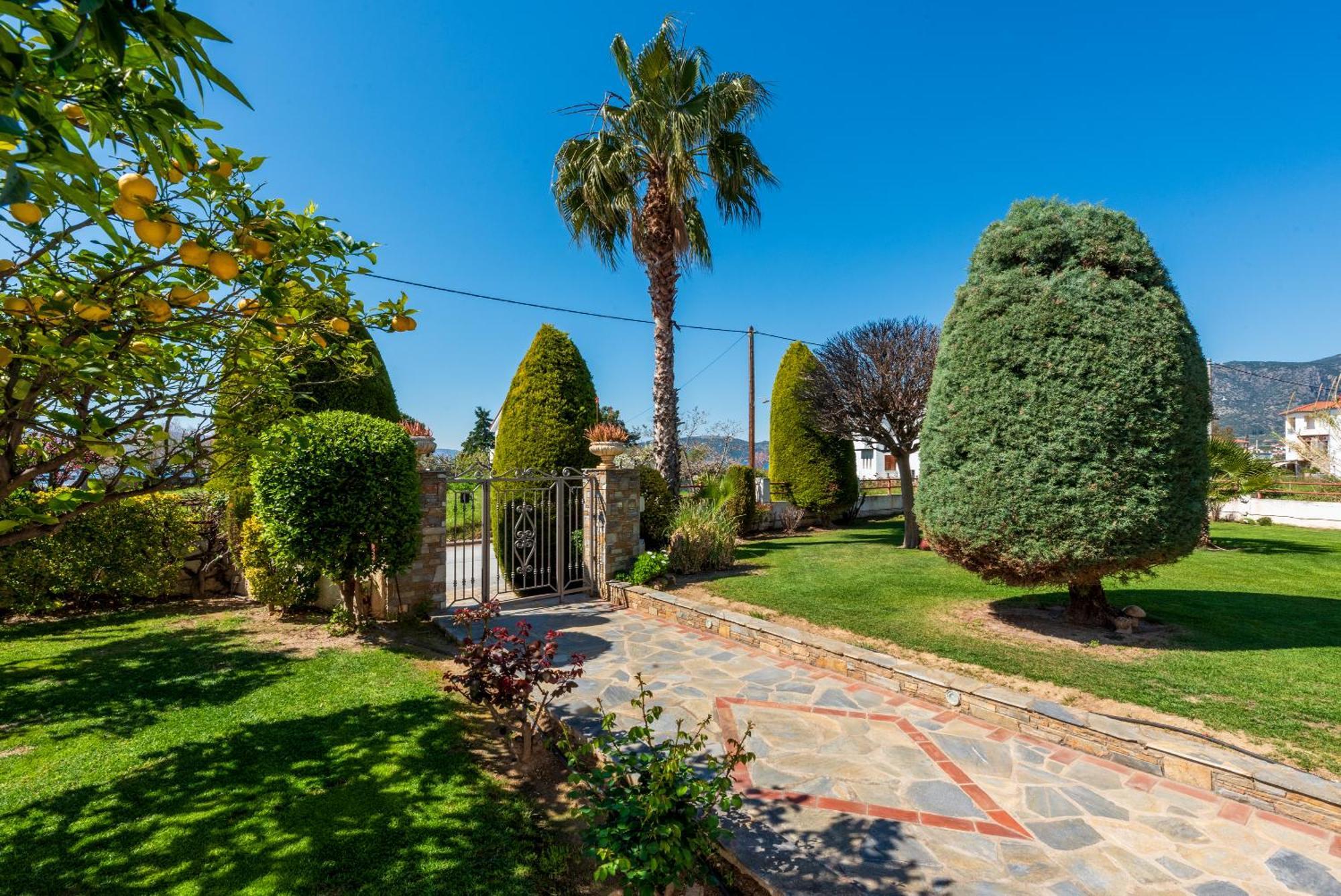 Christina'S Twin Palm Trees House Daire Agria Dış mekan fotoğraf