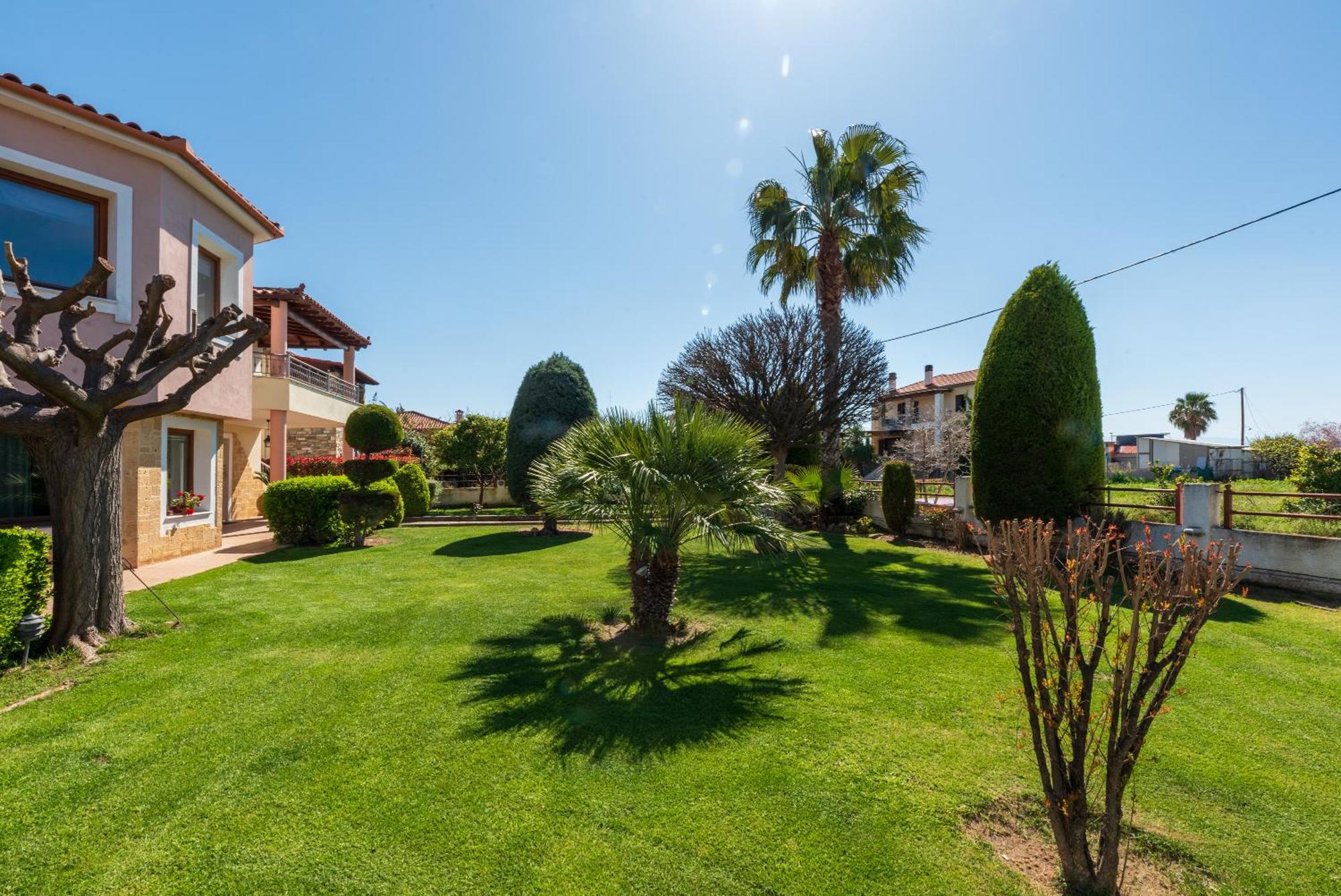 Christina'S Twin Palm Trees House Daire Agria Dış mekan fotoğraf