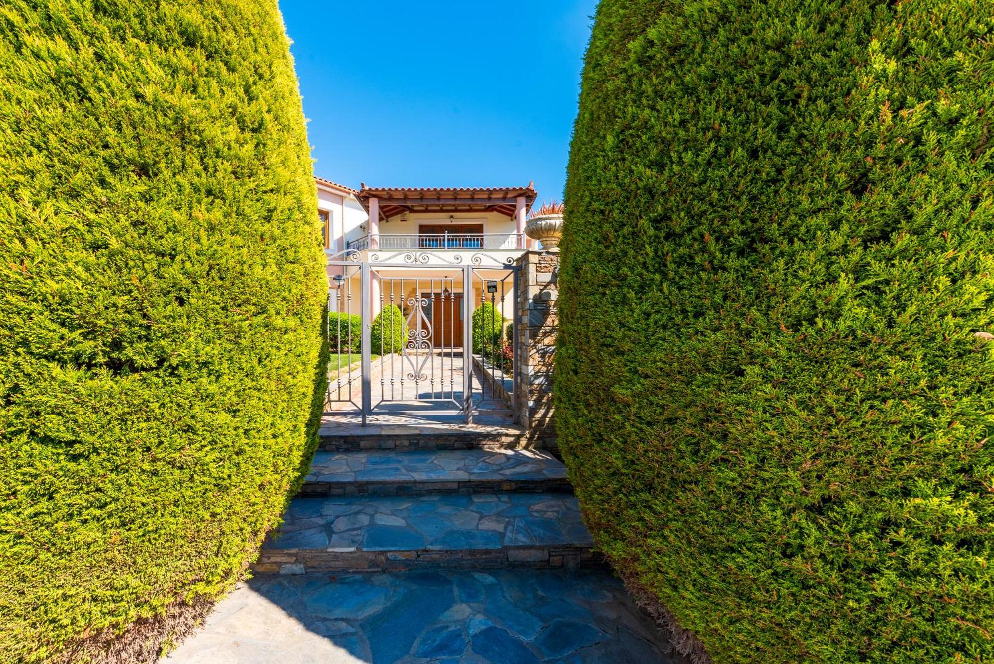 Christina'S Twin Palm Trees House Daire Agria Dış mekan fotoğraf